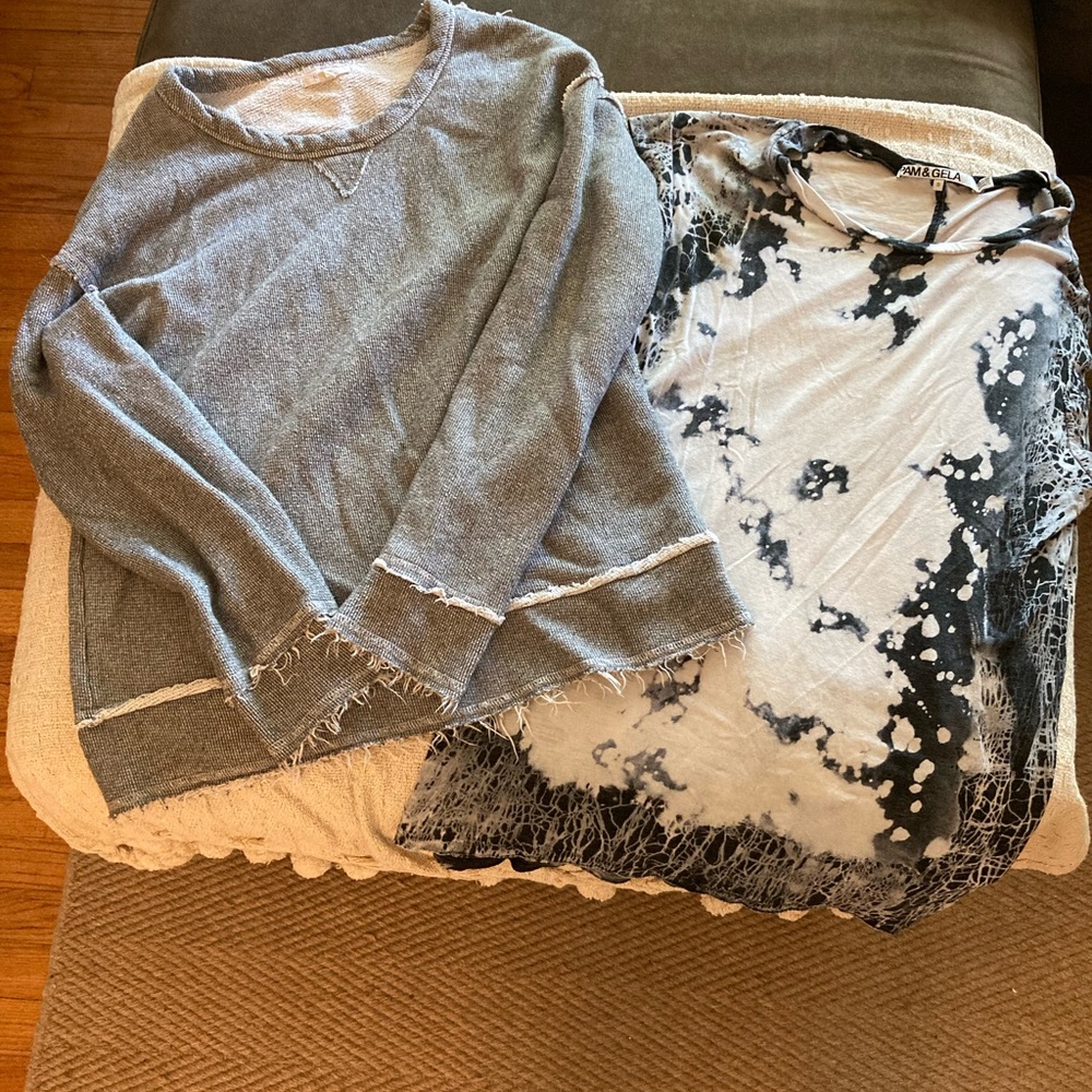 Bundle Sweat Shirt & TyeDye Tank Top